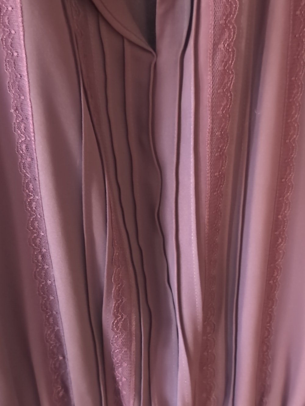 WHBM Burgundy Boho Dress - Small - Picture 4 of 5